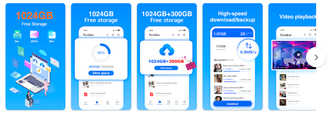 terabox app features